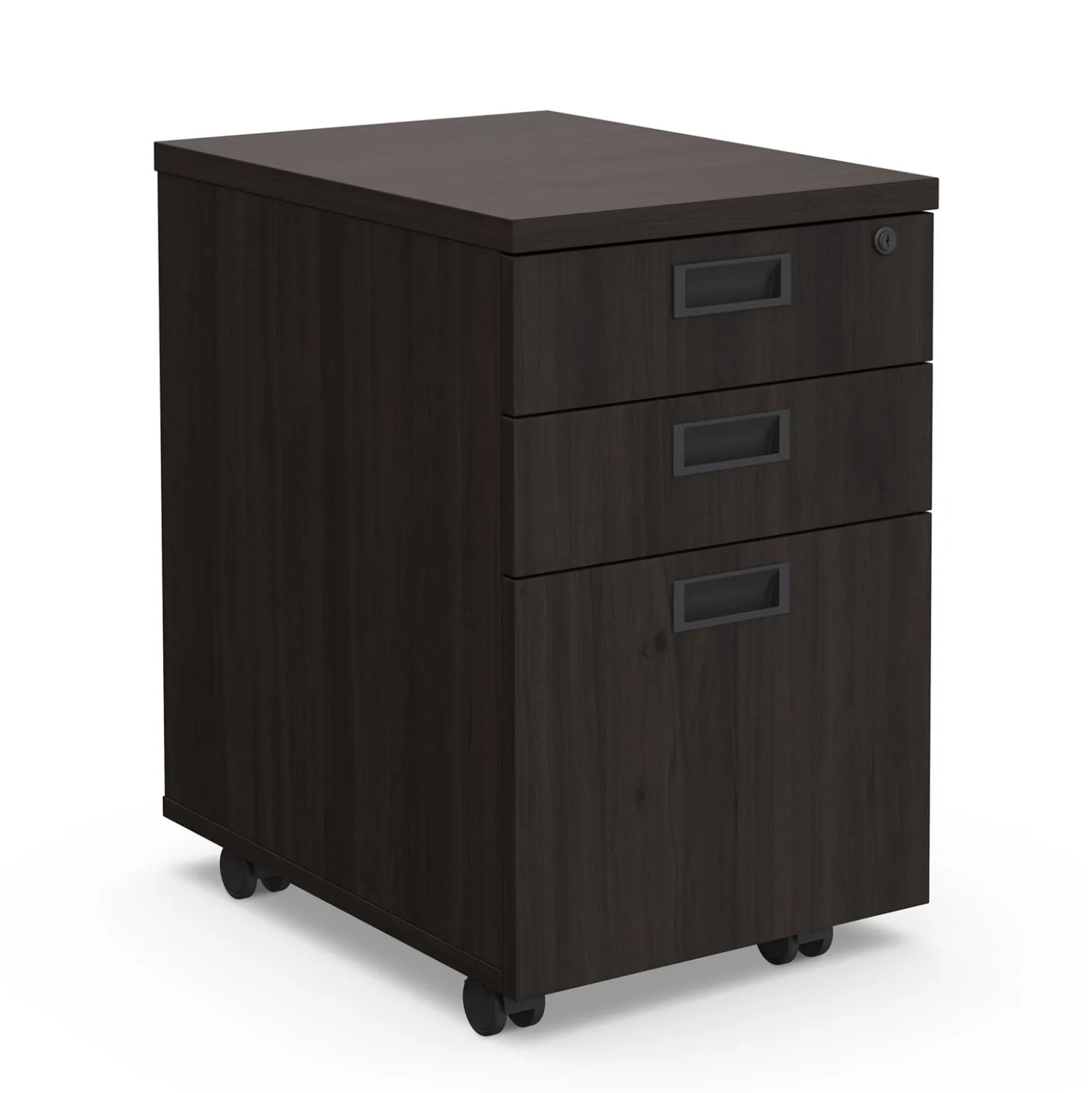 Holloway 3-Drawer Mobile File Pedestal – 15.5”Wx22”D