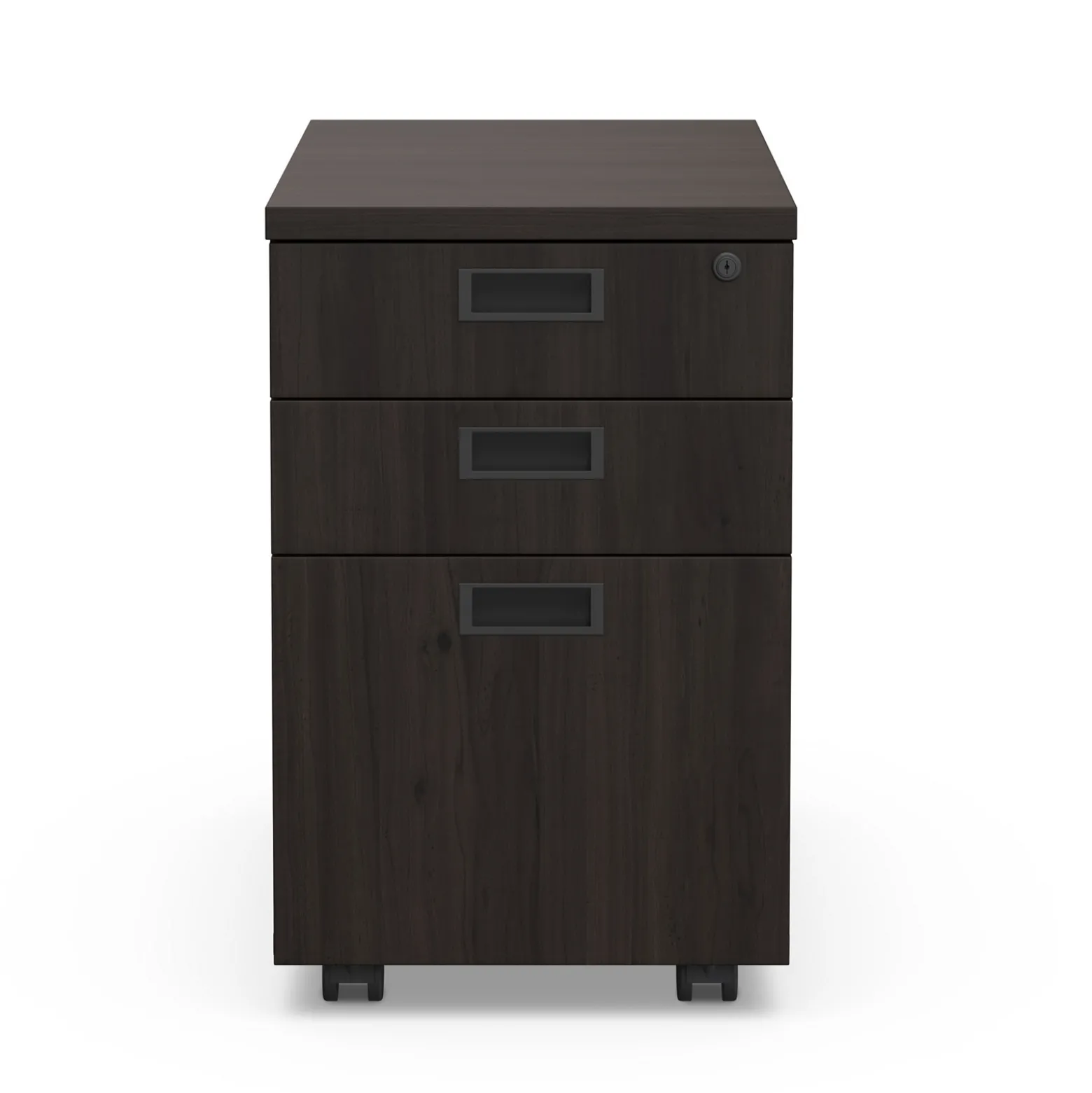 Holloway 3-Drawer Mobile File Pedestal – 15.5”Wx22”D