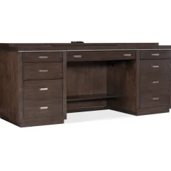 House Blend Computer Credenza - 72"W x 24"D