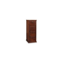 Huntington Burnished Oak Four Drawer File - 21"Wx24.5"Dx54"H
