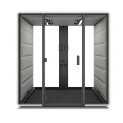 Hush Free Access M Collaboration Booth with ADA Accessible Acoustic Design