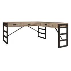 Huxley L-Shaped Desk w/ Reversible Return - 69