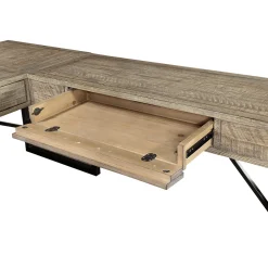 Huxley L-Shaped Desk w/ Reversible Return - 69