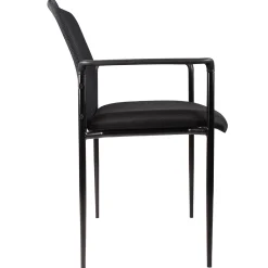 Hydra Mesh Stacking Guest Chair with Steel Frame and Waterfall Seat
