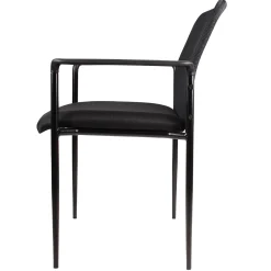 Hydra Mesh Stacking Guest Chair with Steel Frame and Waterfall Seat