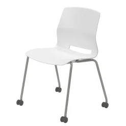 Imme Armless Chair with Casters