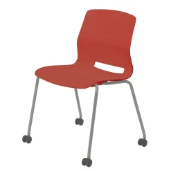 Imme Armless Chair with Casters