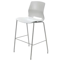 Imme Armless Poly Stacking Bar Height Stool