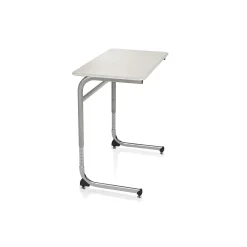 Intellect Wave ADA Adjustable Height Cantilever Hard Top Desk