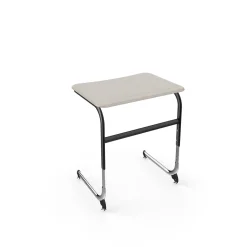 Intellect Wave Adjustable Height Cantilever Hard Top Desk
