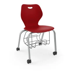 Intellect Wave Mobile Student Chair with Storage - 18