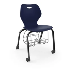Intellect Wave Mobile Student Chair with Storage - 18