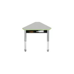 Interchange Adjustable Height Diamond Student Desk with Book Box