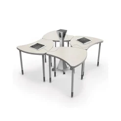 iTeach Mobile Power Tower Charging Station - 8 Standard, 8 USB