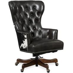 Katherine Executive Leather Swivel Tilt Chair