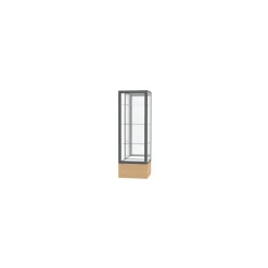 Keepsake Lockable Display Case with Oak Base - 24