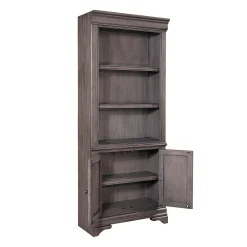 Kensley 5 Shelf Bookcase w/ Doors - 78