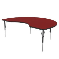 Kidney Shape Activity Table 48
