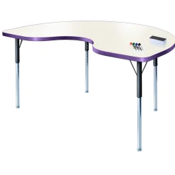 Kidney White Board Table Top - 72