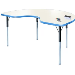Kidney White Board Table Top - 72