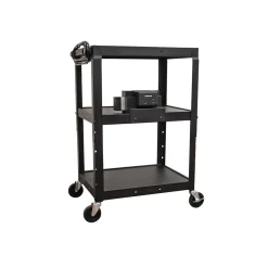 KwikBoost EdgePower® Metal AV Cart Attachment Bracket
