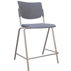 La Mia Poly Counter Height Stacking Stool - 2 Pack