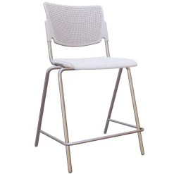 La Mia Poly Counter Height Stacking Stool - 2 Pack