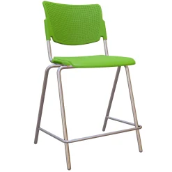 La Mia Poly Counter Height Stacking Stool - 2 Pack