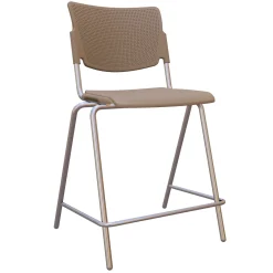 La Mia Poly Counter Height Stacking Stool - 2 Pack