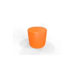 Large Circle Ottoman - 17.75 DIA x 16.5