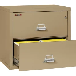 Lateral Fireproof File with Two Drawers 31