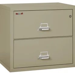 Lateral Fireproof File with Two Drawers 31