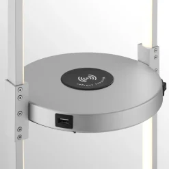 LED Column Floor Lamp w/ Charging - 56