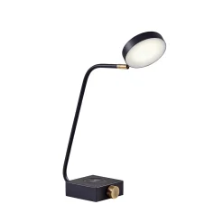 LED Desk Lamp with Charging Pad