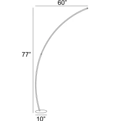 LED Large Arch Lamp - 80