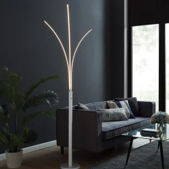 LED 3-Lite Mini Arch Floor Lamp - 80.75
