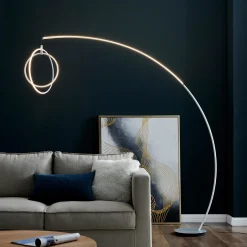 LED Modern Orb Arc Floor Lamp 83