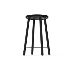 4-Legged Square Tube Stool with Laminate Seat - 24