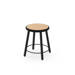 4-Legged Square Tube Stool Laminate Seat - 18