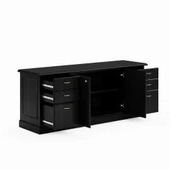 Liberty 8ft Conference Table w/ Storage Credenza