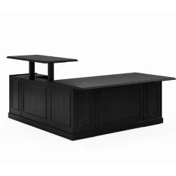 Liberty Height Adjustable L-Desk w/ Right Return Executive Suite