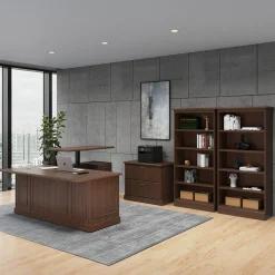 Liberty Height Adjustable L-Desk w/ Right Return Suite