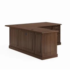 Liberty L-Shaped Desk w/ Left Return and Lateral File