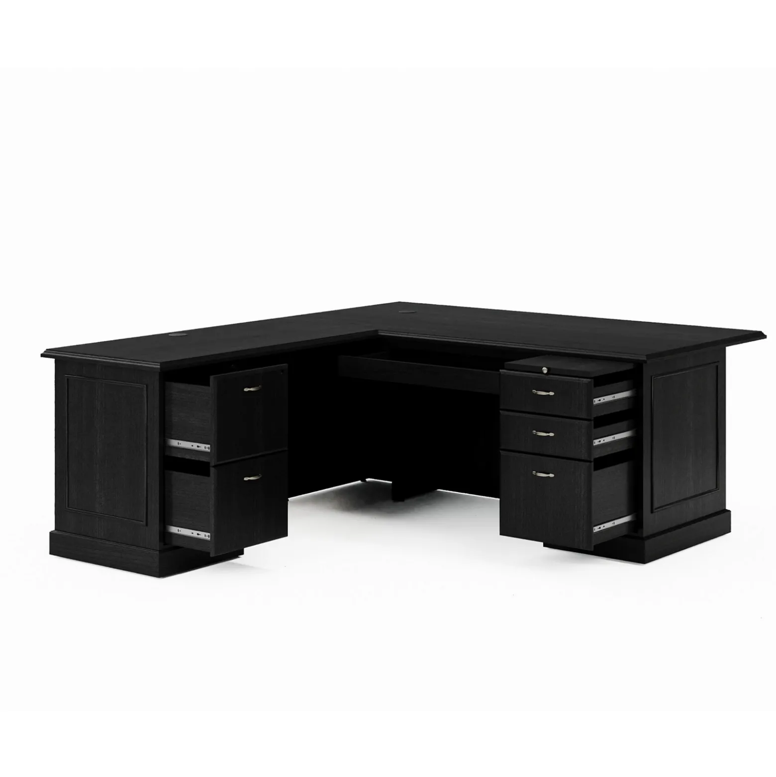 Liberty L-Shaped Desk w/ Left Return and Lateral File