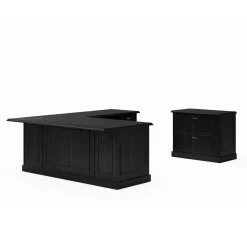 Liberty L-Shaped Desk w/ Right Return and Lateral File