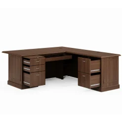 Liberty L-Shaped Desk w/ Right Return and Lateral File