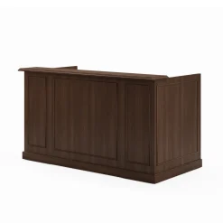 Liberty Reception Desk w/ Combo File Pedestals - 72