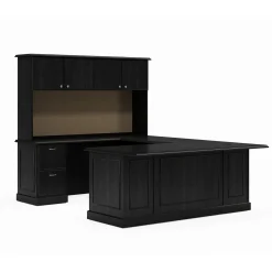 Liberty U-Shaped Desk w/ Left Bridge - 72