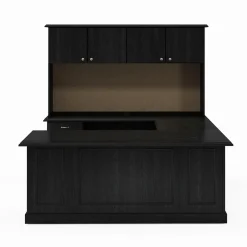 Liberty U-Shaped Desk w/ Left Bridge - 72
