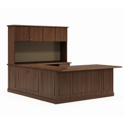 Liberty U-Shaped Desk with Right Bridge - 72